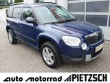 Skoda Yeti 1.2 TSI ALU EFH NSW PDC SHZ ZV 1.Hand - Skoda Yeti: Blau