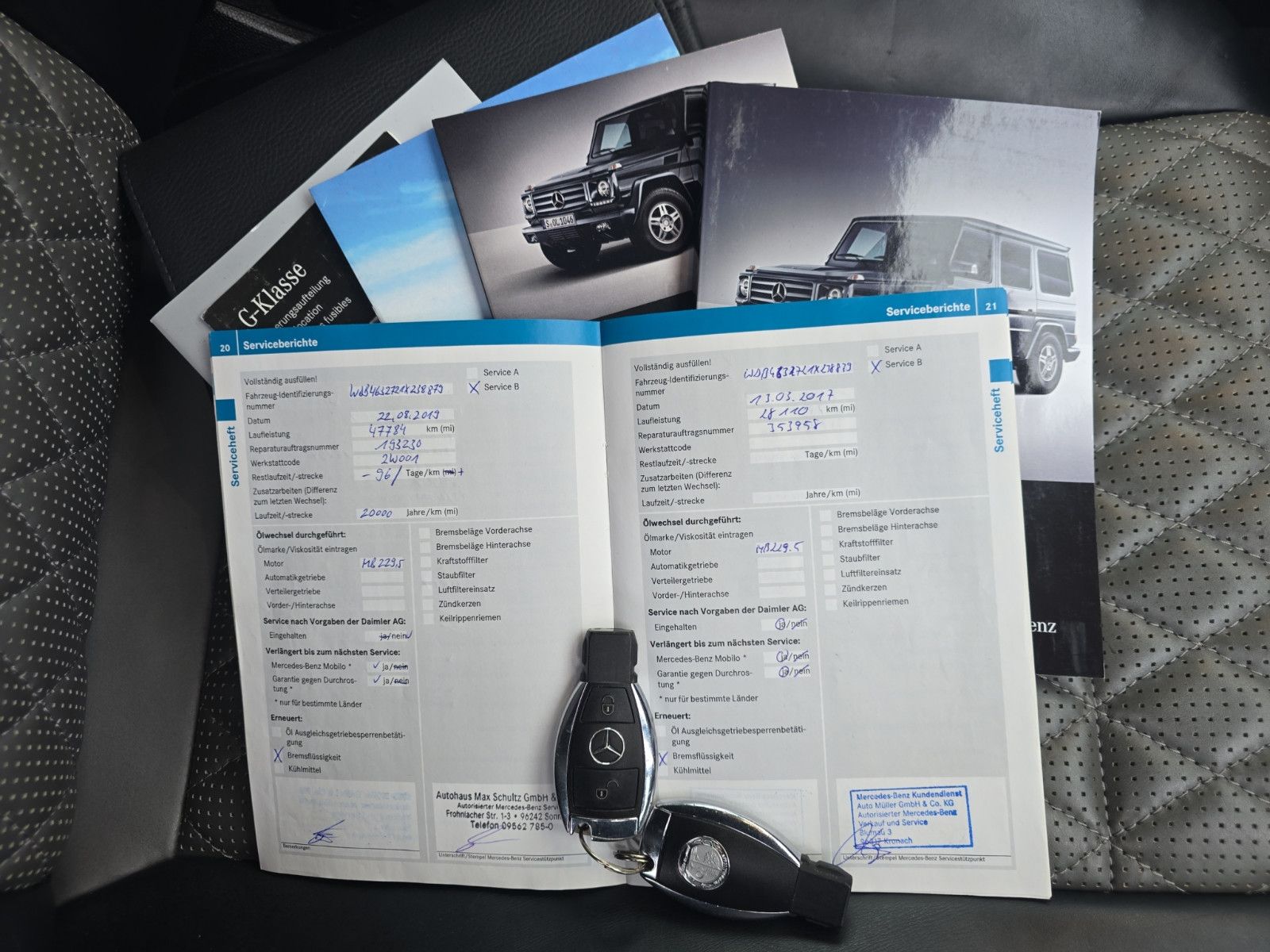 Fahrzeugabbildung Mercedes-Benz G 63 AMG G -Modell DESIGNO