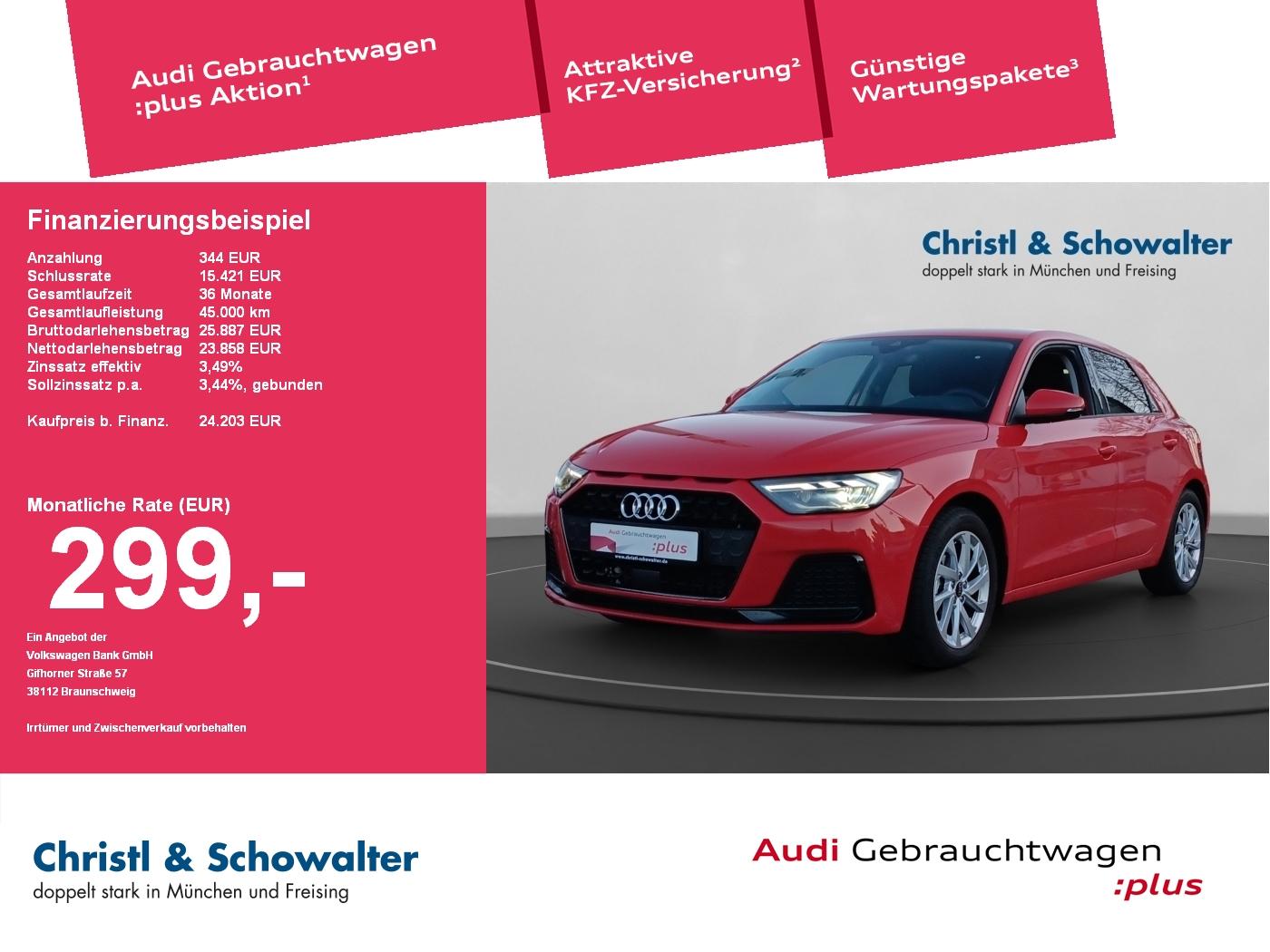 Audi A1 Sportback 25TFSI S tronic advanced LED SHZ MS