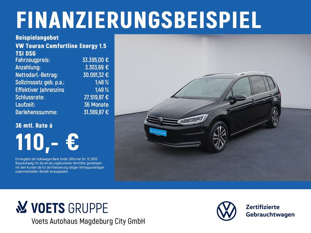 Touran Comfortline Energy 1.5 TSI DSG AHK+NAVI