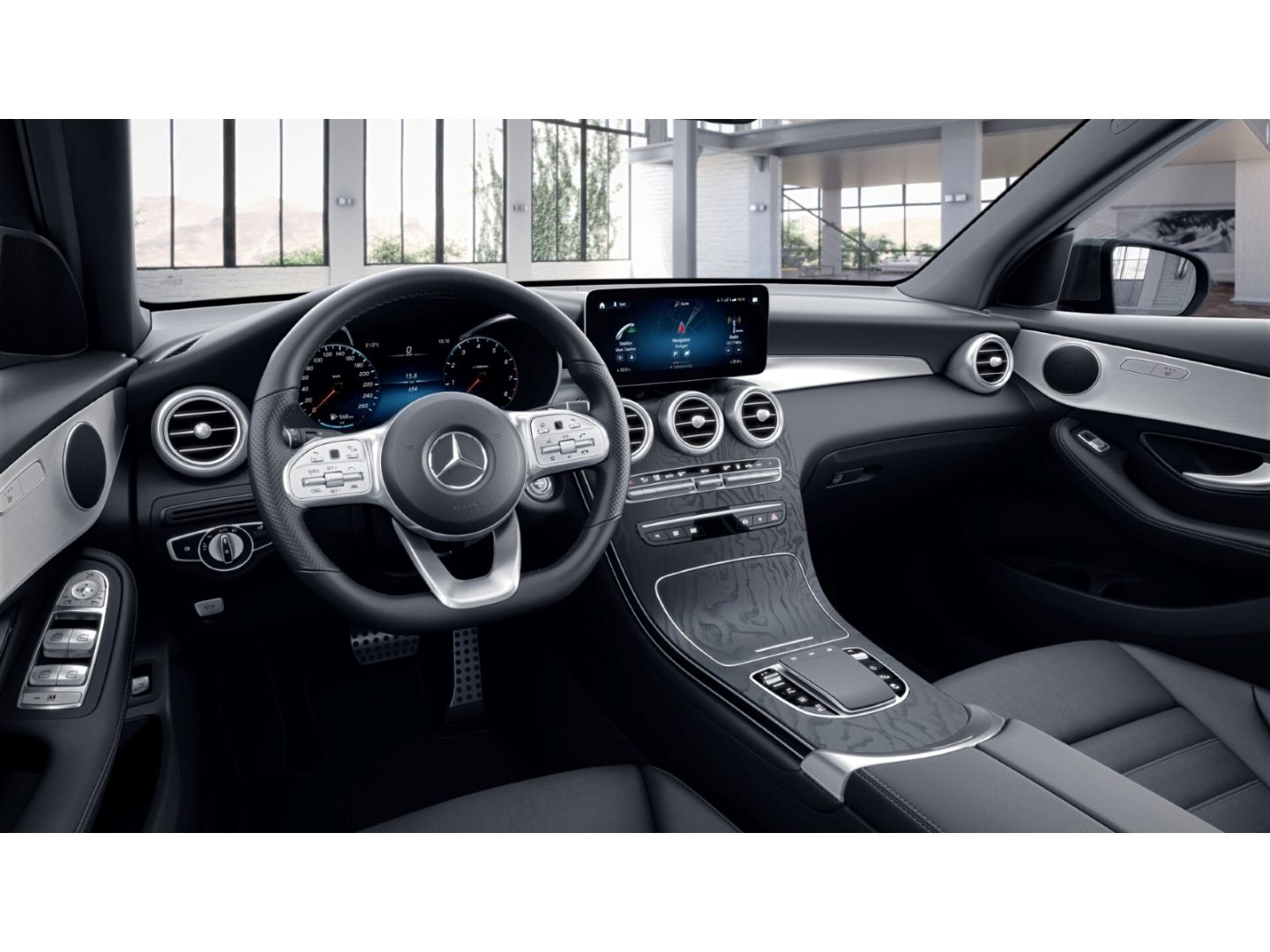 Mercedes-Benz GLC 300 e 4M AMG NIGHT LED AHK RFK El. Heckklapp foto 3