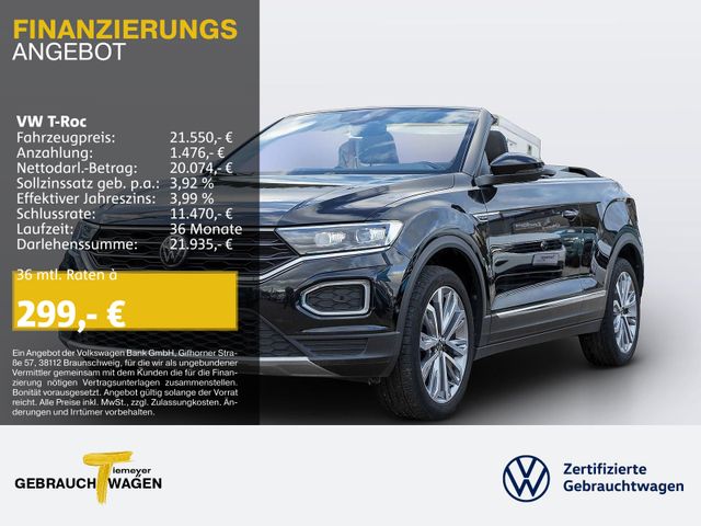 Volkswagen T-Roc Cabrio 1.5 TSI DSG STYLE LM18 ACC+ NAVI LE