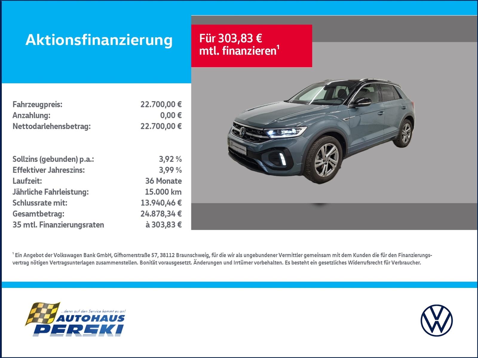 Volkswagen T-Roc 1.0 TSI R-Line LED, KlIMA, NAVI, KAMERA, миниатюра 25