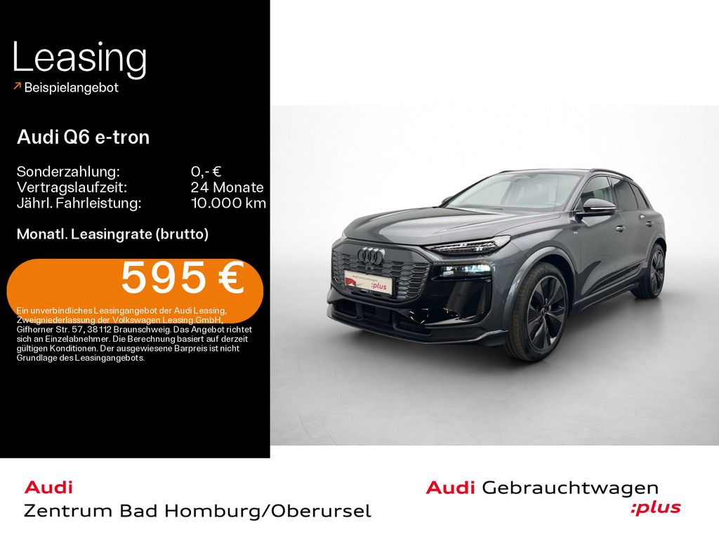 Audi Q6 e-tron qu S line*Air*B&O*AR-HUD*LED+*Virtual*