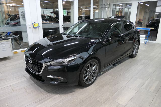 Mazda 3 SKYACTIV Sports-Line Leder+ AHK +Winterräder