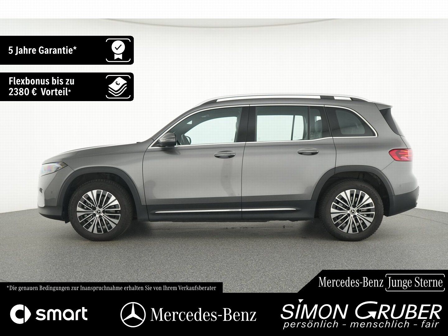 Fahrzeugabbildung Mercedes-Benz EQB 250+ Progressive Adv. Pano Kamera Amb 7Sitze