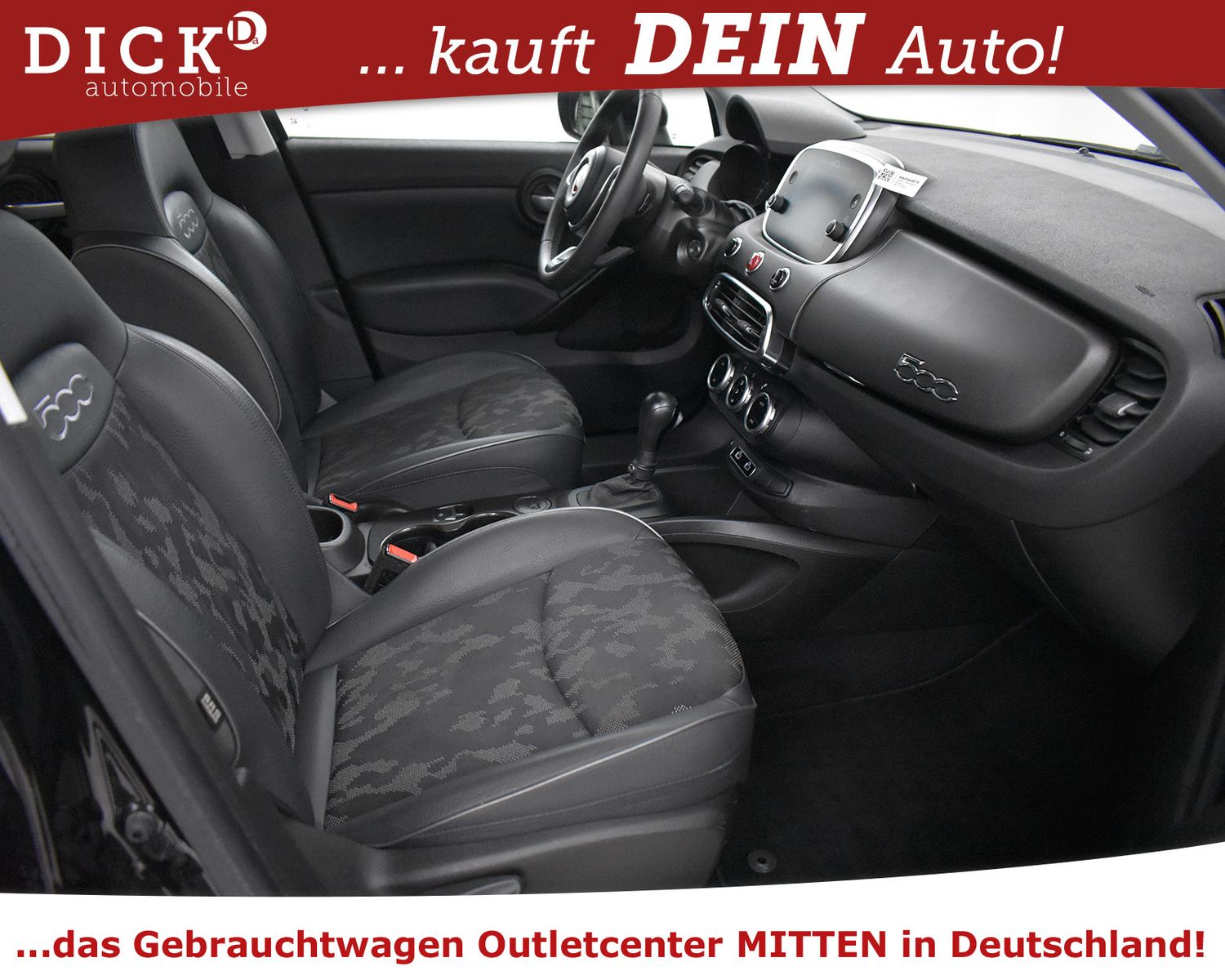FIAT 500X Aut. Cross NAVI+KAMER+LEDER+SHZ+TEMP+MFL+LM - Image 12