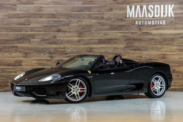 Ferrari 360 3.6 V8 Modena Spider|Sportuitlaat|Nero|Deale