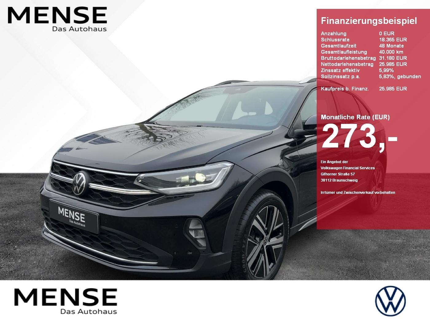 Volkswagen Taigo 1.0 TSI DSG Style Nav IQ.Light Winterräder