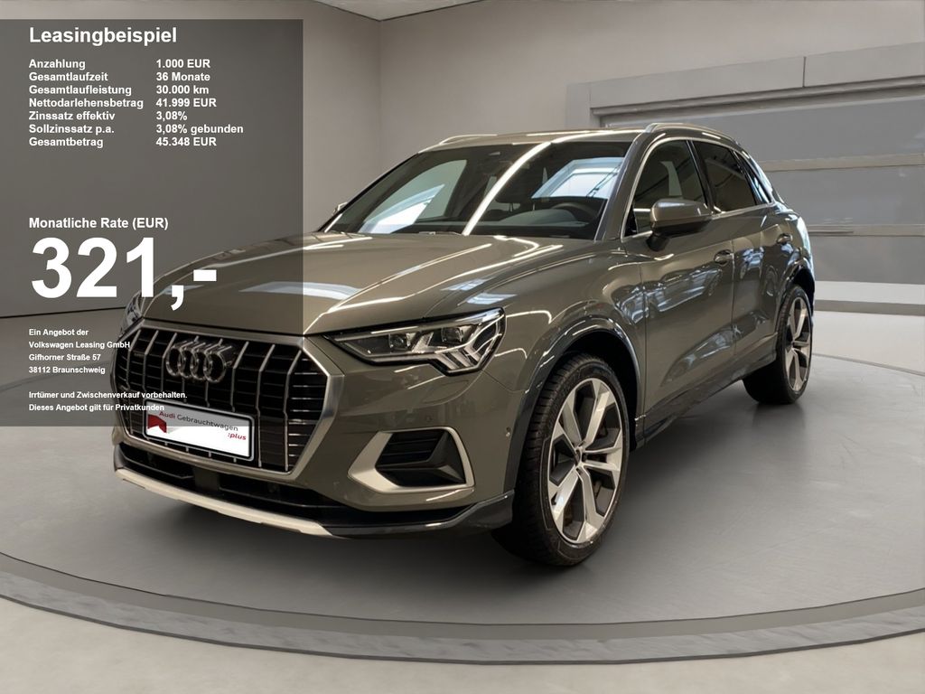 Q3 40 2.0 TFSI quattro advanced Pano AHK AUT 360