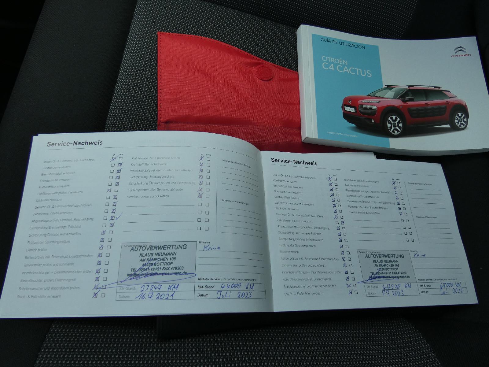 Citroën C4 Cactus * 61Tkm*KLIMA*ALU*USB*TEMPOMAT*