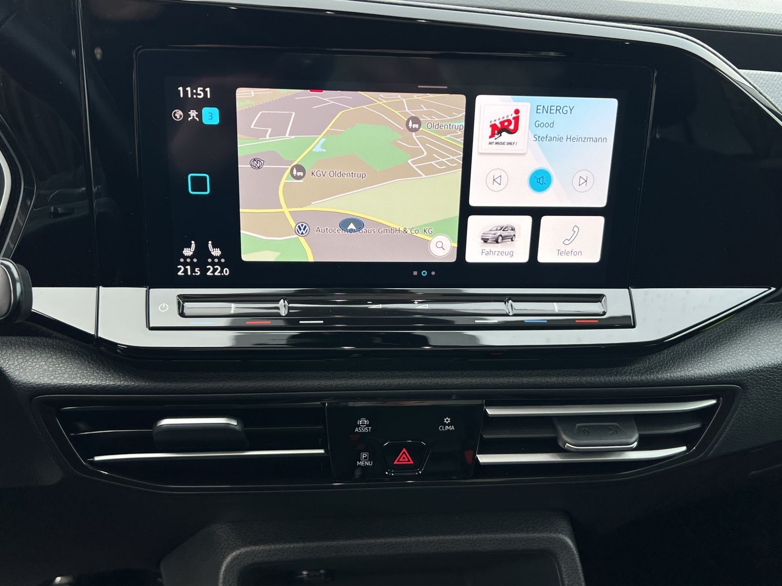 Caddy Style 5-Sitzer 2,0 l 90 kW TDI EU6 SCR Fro