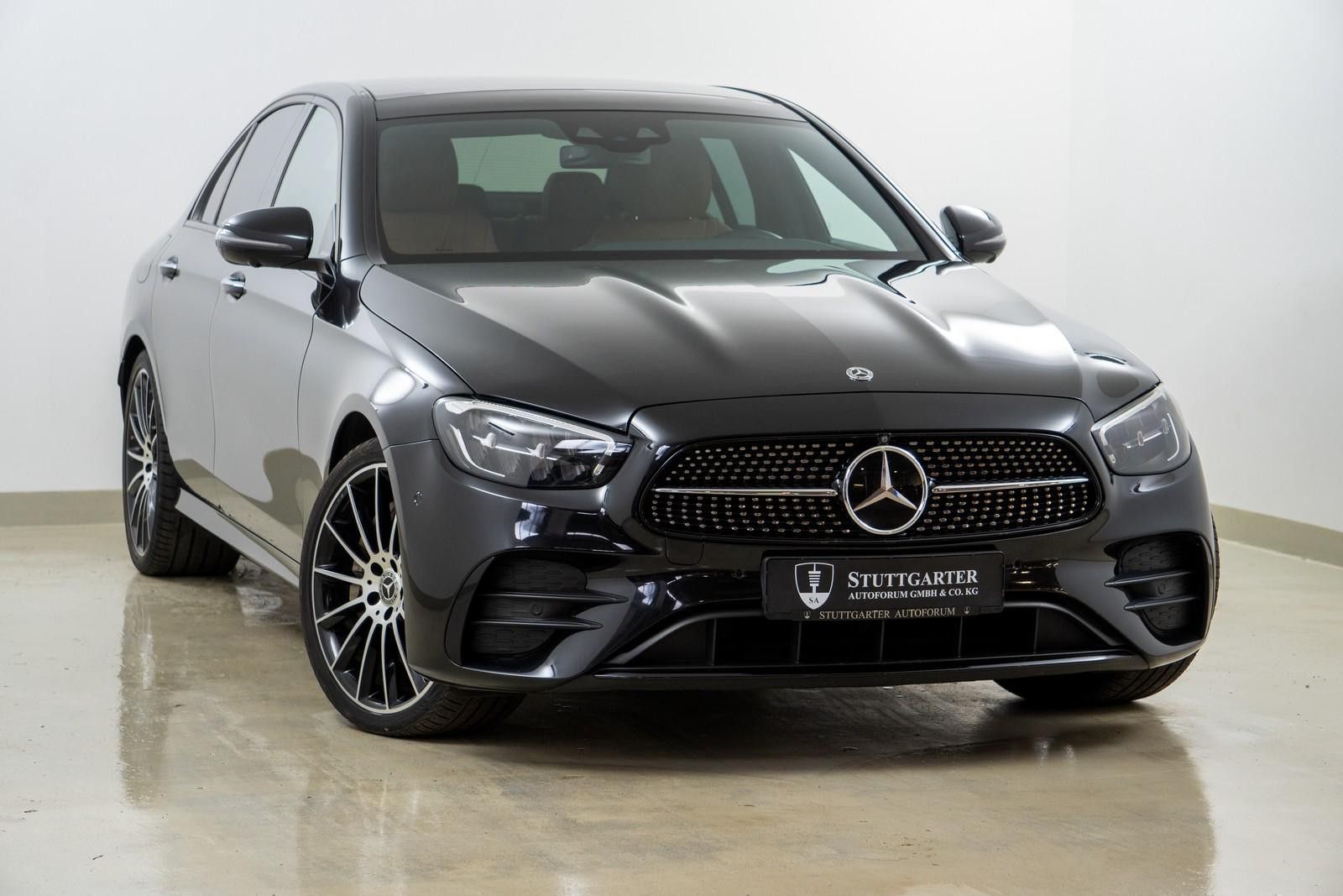 MERCEDES-BENZ E 400 d 4M AMG Line Pano Leder 360*Kamera Night