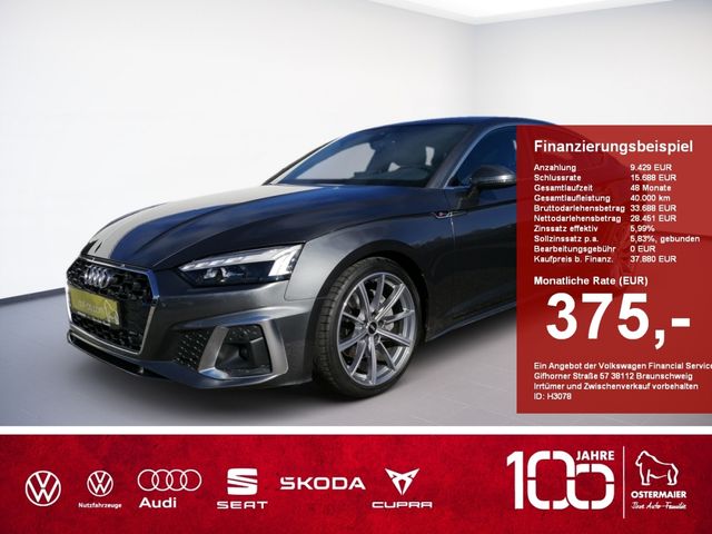 Audi A5 Sportback S-LINE 40TFSI 204PS.STRONIC.MATRIX.