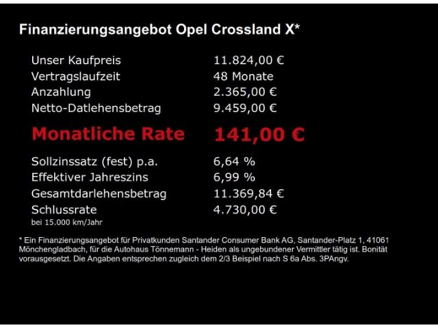 Crossland X ULTIMATE+NAVI+HEAD UP+SITZ-/LENKRADH