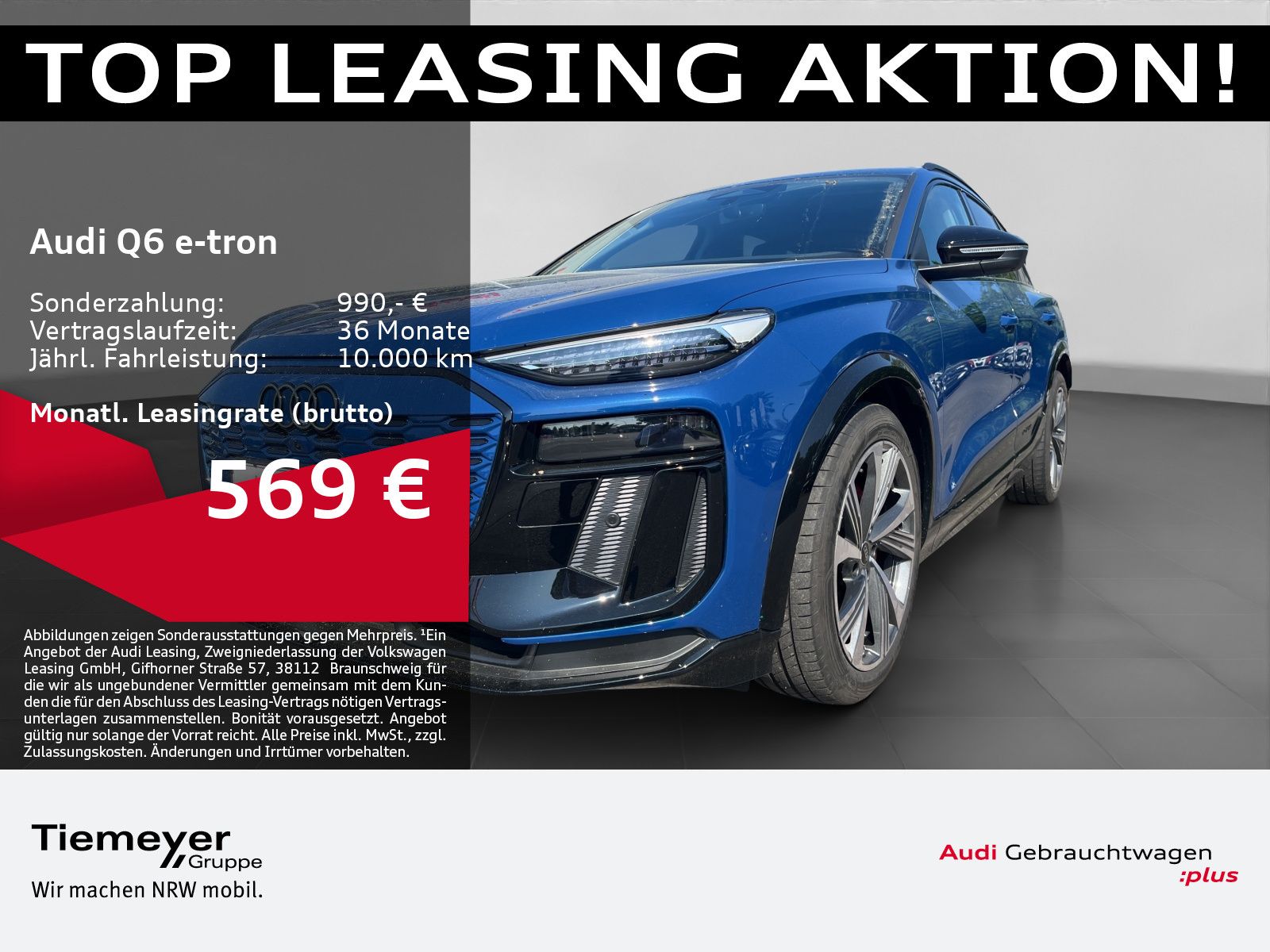 Audi Q6 e-tron S-LINE B&O OLED HUD BF-DISPLAY