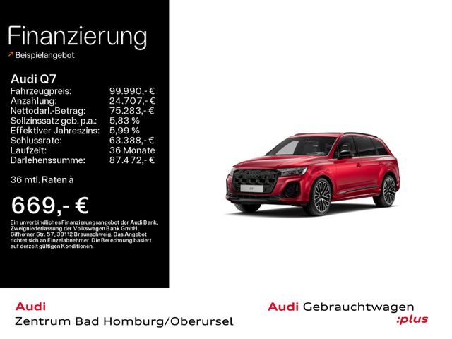 Audi Q7 50 TDI quattro S line*Navi*Matrix*Alu*AHK*HUD