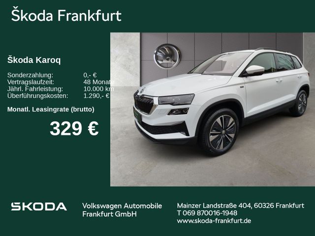 Skoda Karoq Drive 1,5 TSI DSG AHK LED Fahrassistenten