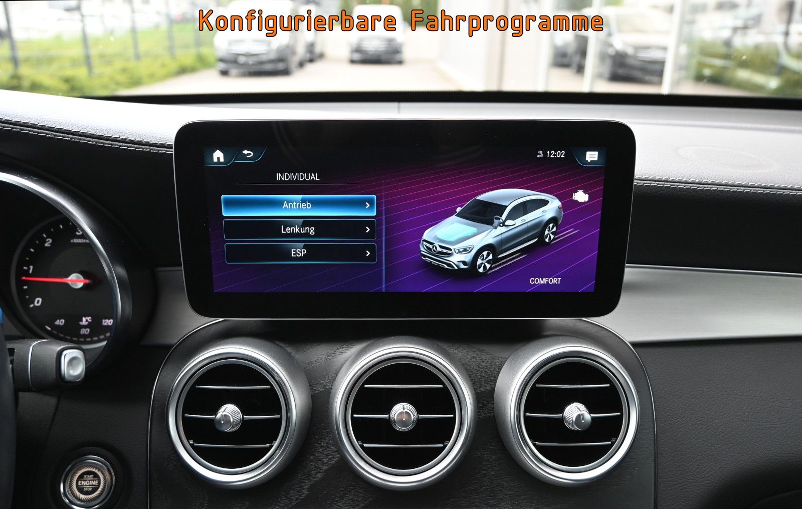 Fahrzeugabbildung Mercedes-Benz GLC 300 d 4M. Coupé NIGHT °ACC°AHK°360°STANDHEIZ