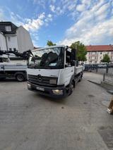 Mercedes-Benz Atego 823 Kipper mit Ladekran 30.000 km  - Kipper Mit ladekran