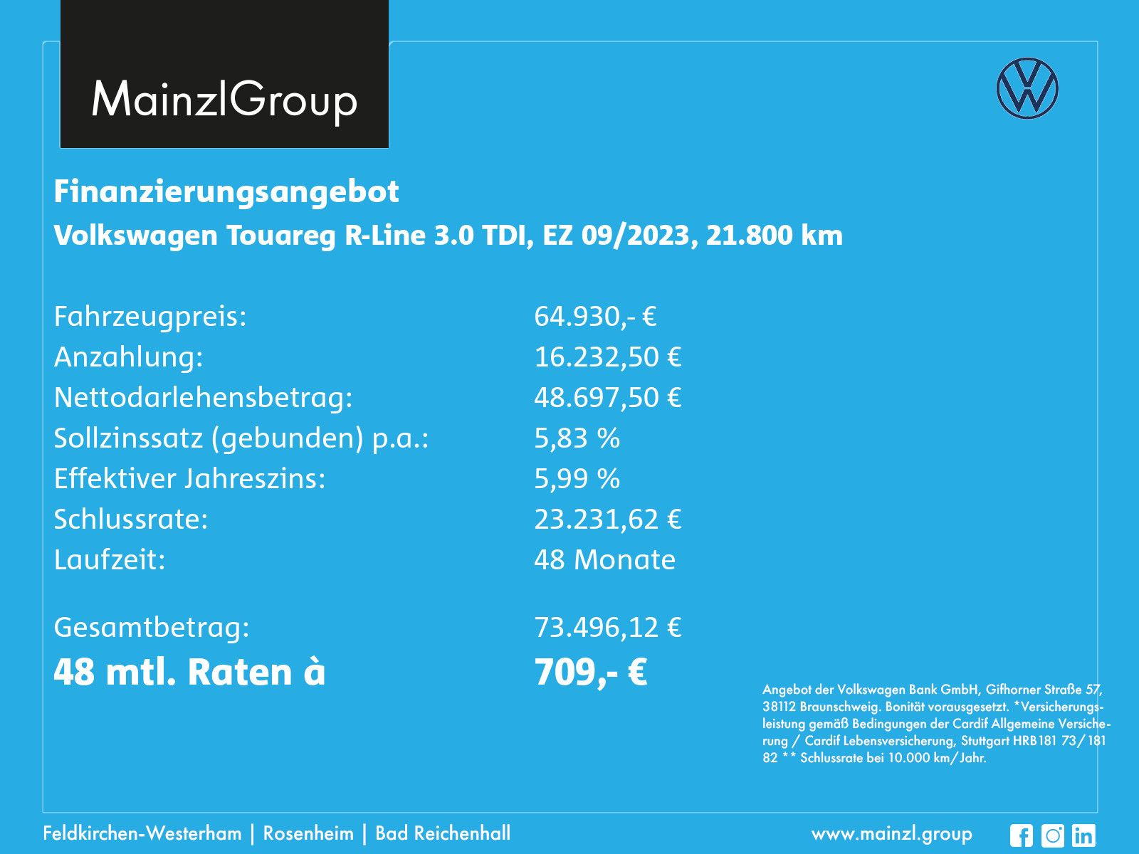 Volkswagen Touareg 3.0 TDI R-Line AHK Matrix HUD Stdhz Pano imagem 3