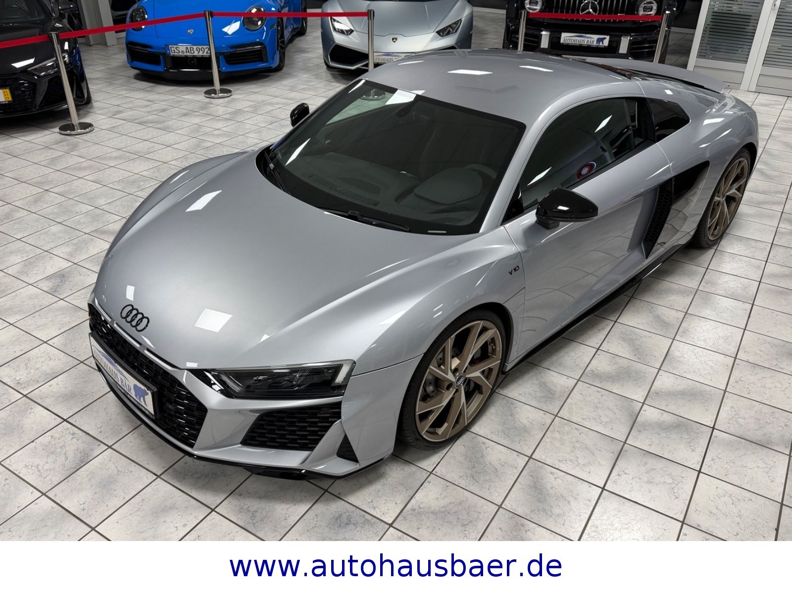 Audi R8 Coupe 5.2 FSI RWD B&O*VIRTUAL*V10*KAM*ABGAS foto 19