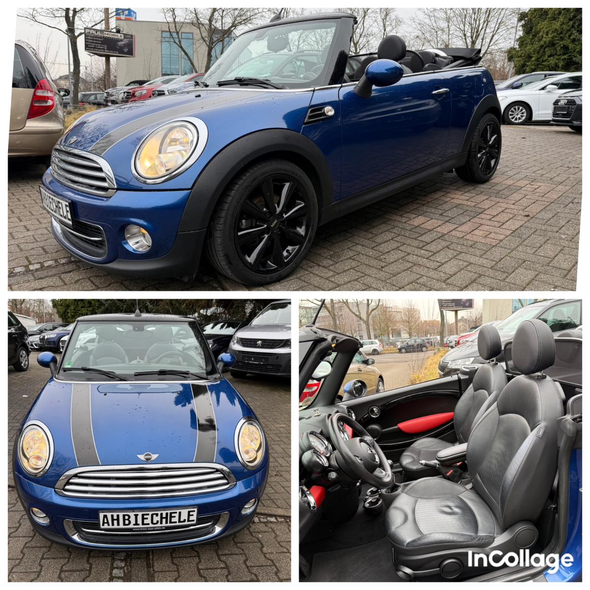 MINI Cooper Cabrio Leder Chilli PDC 17Zoll 2Hand