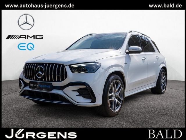 MERCEDES-BENZ GLE 53 AMG HYBRID 4M+ Pano/Burm/AHK/Memo/360/21'