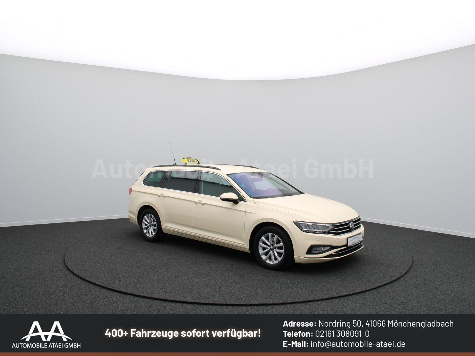 Fahrzeugabbildung Volkswagen Passat Variant Business *Taxi* TAXAMETER 7908