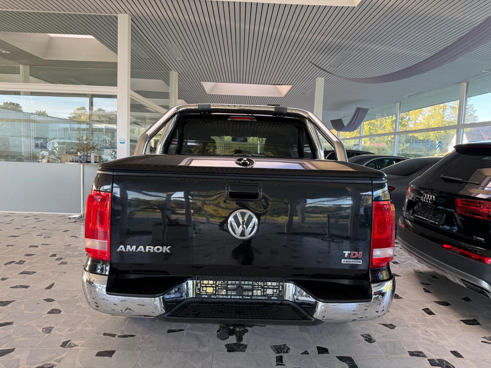 Volkswagen Amarok 2.0 BiTDI 163 ch Highline DoubleCab 4Motion • Cuir • GPS • Attelage 3 t • 19"