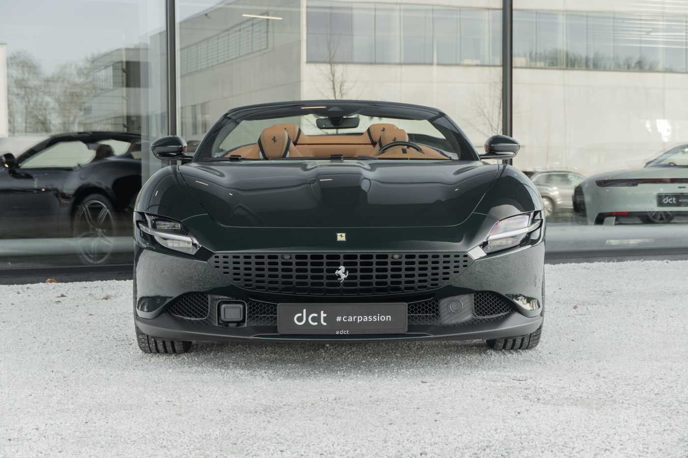 Ferrari ROMA Spider Classic Color Verdi Daytona Seats JB imagem 2