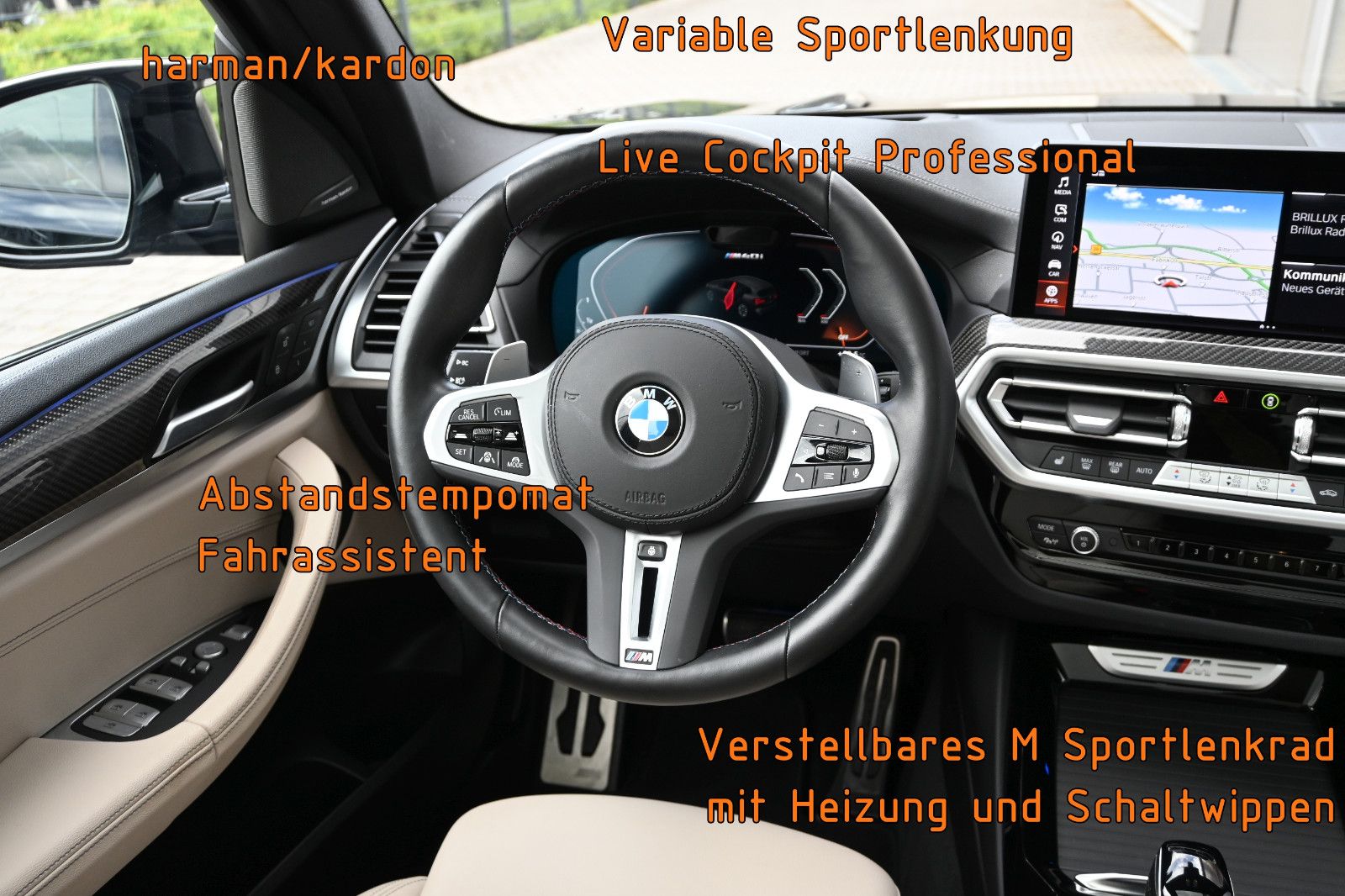 Fahrzeugabbildung BMW X3 M40i °UVP 102.390€°ACC°AHK°H/K°STANDHZG°360°