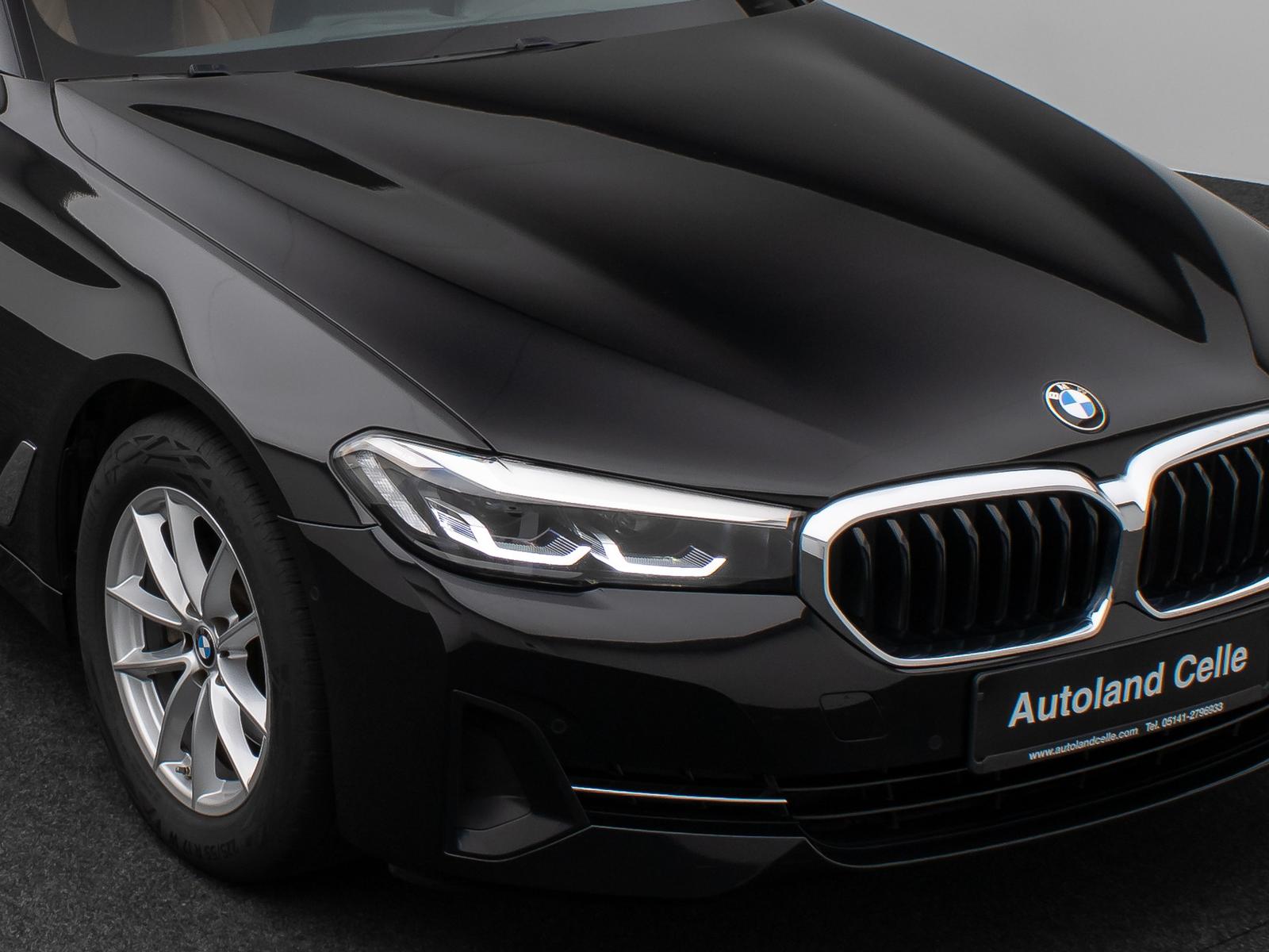 BMW 520 d Panoram Kamera DAB HiFi 4xKlima Leder Sport, миниатюра 19