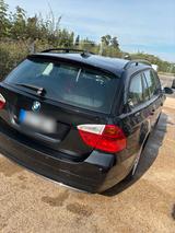 BMW TOP! BMW 320d 2007 Kombi Schwarz VOLLAUSST... - BMW 320 aus 2007: Kombi, 320d