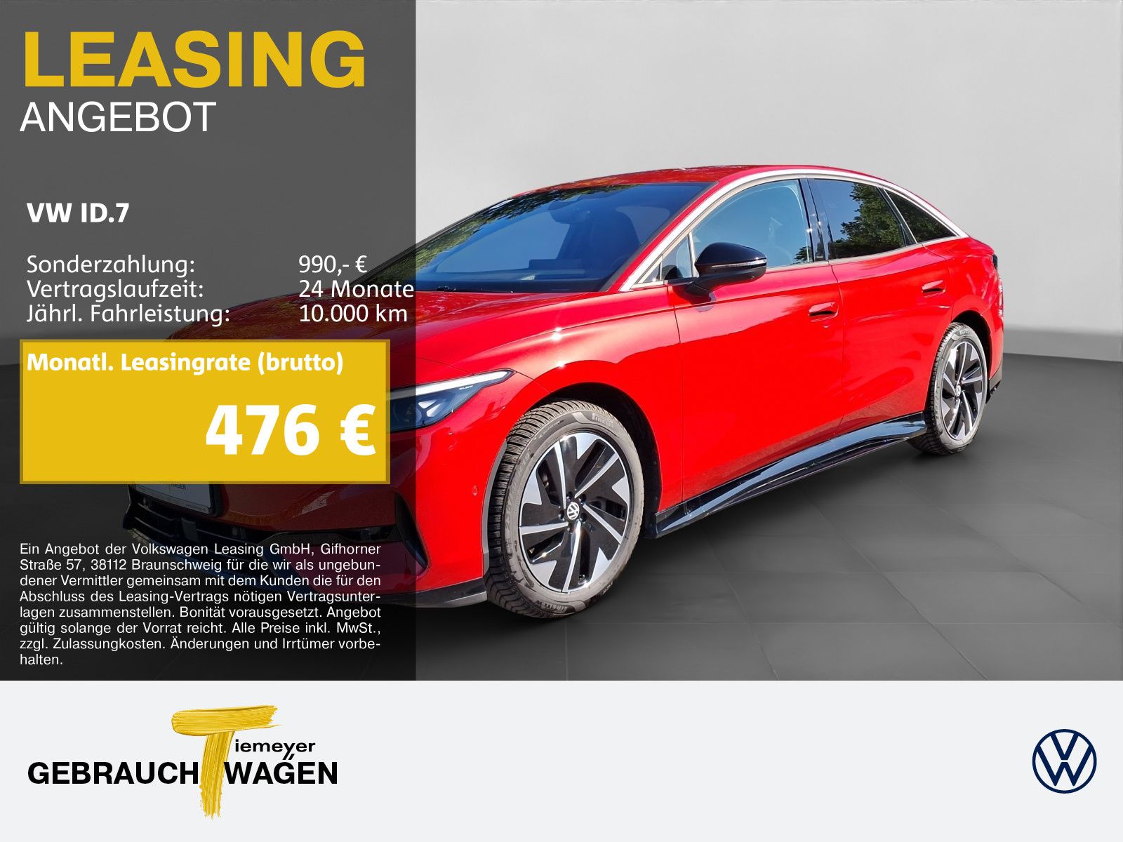 Volkswagen ID.7 PRO LM20 AHK IQ.LIGHT WÄRMEPUMPE