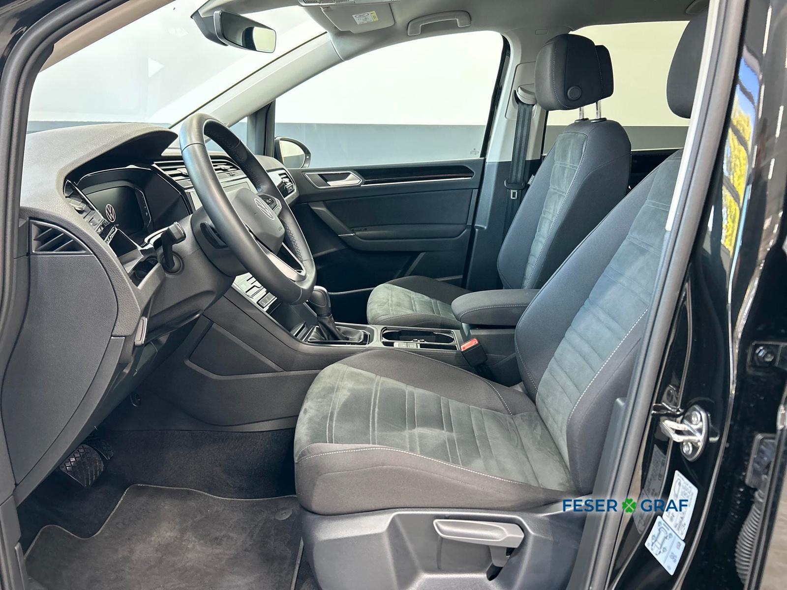 Volkswagen Touran Highline 1.5 TSI DSG 7-Sitze AHK RFK Navi, миниатюра 5
