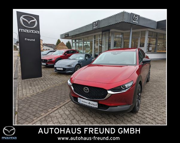 Ein Mazda CX-30 der zum Leasing angeboten wird.