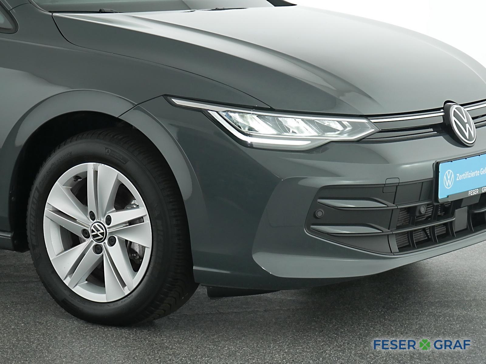 Volkswagen Golf 8 Life 1.5 TSI Navi HUD LED SiHz PDC ACC, миниатюра 9
