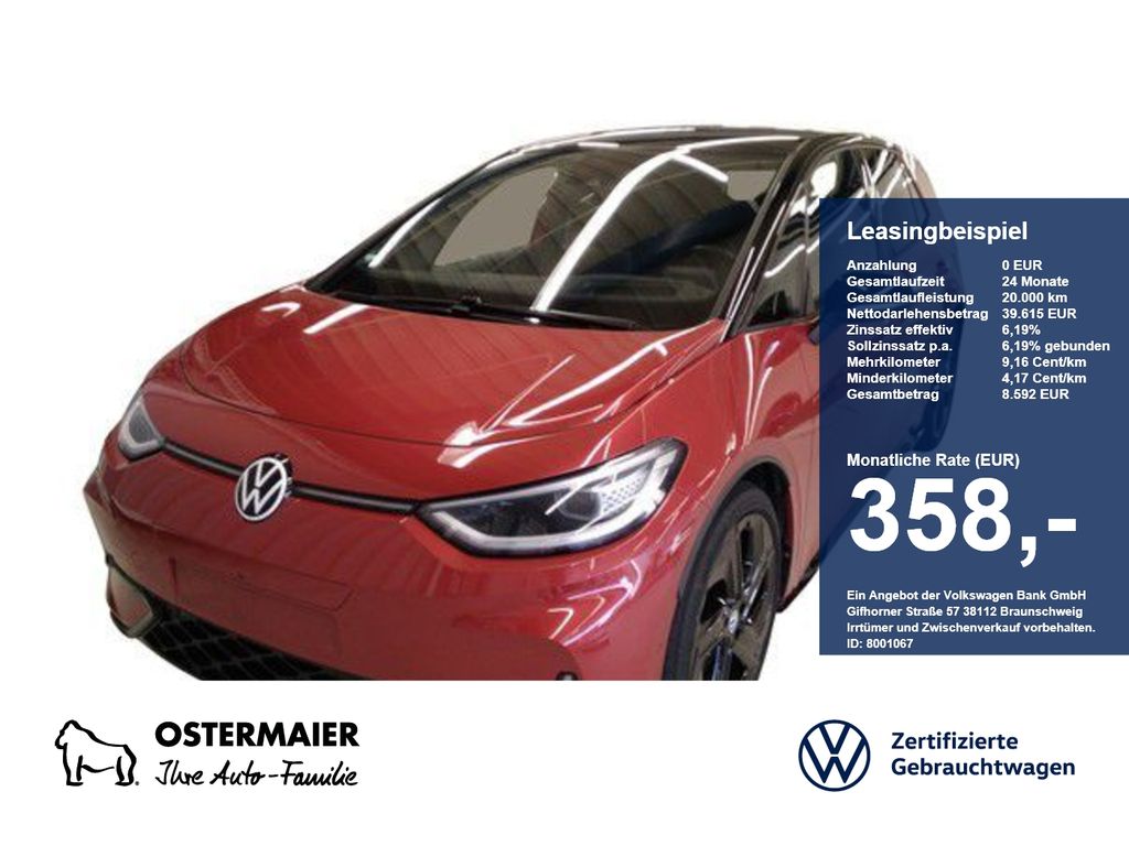 Volkswagen ID.3 GTX PERFORMANCE 326PS NP.68T PANO.20 .HEAD-