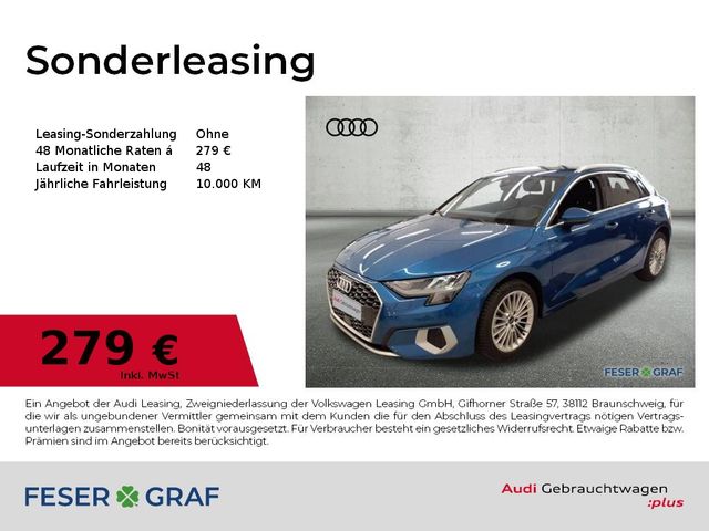 Audi A3 Sportback 35 TFSI S tronic Adv SmartphoneI,Si