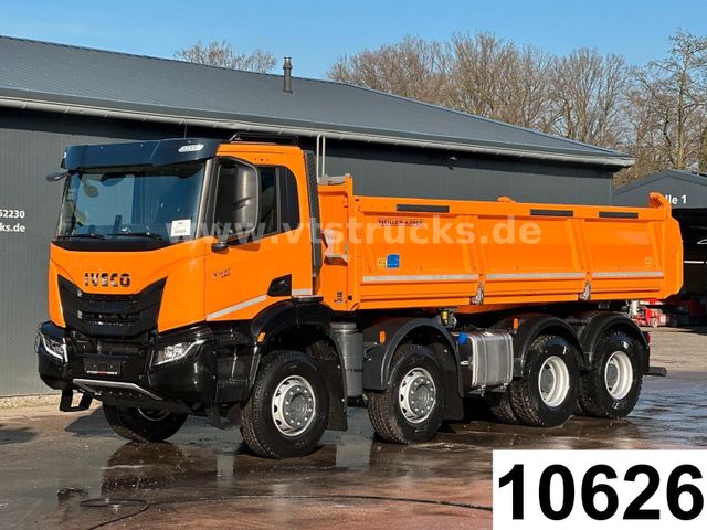 Iveco X-Way 480 8x4 MEILLER Dreiseitenkipper *NEU*