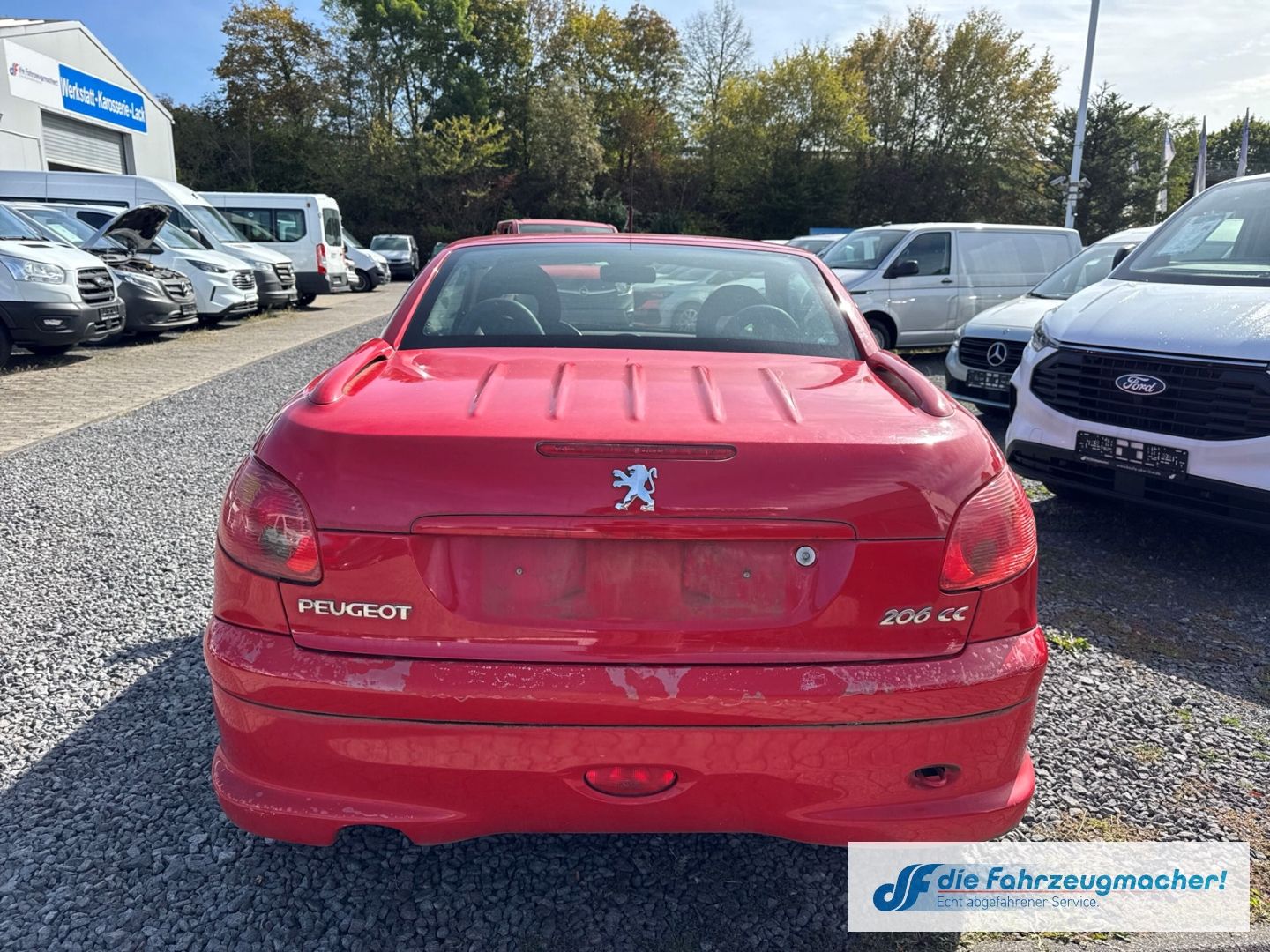 Fahrzeugabbildung Peugeot 206 Cabriolet CC El. Verdeck Sportsitze*EXPORT