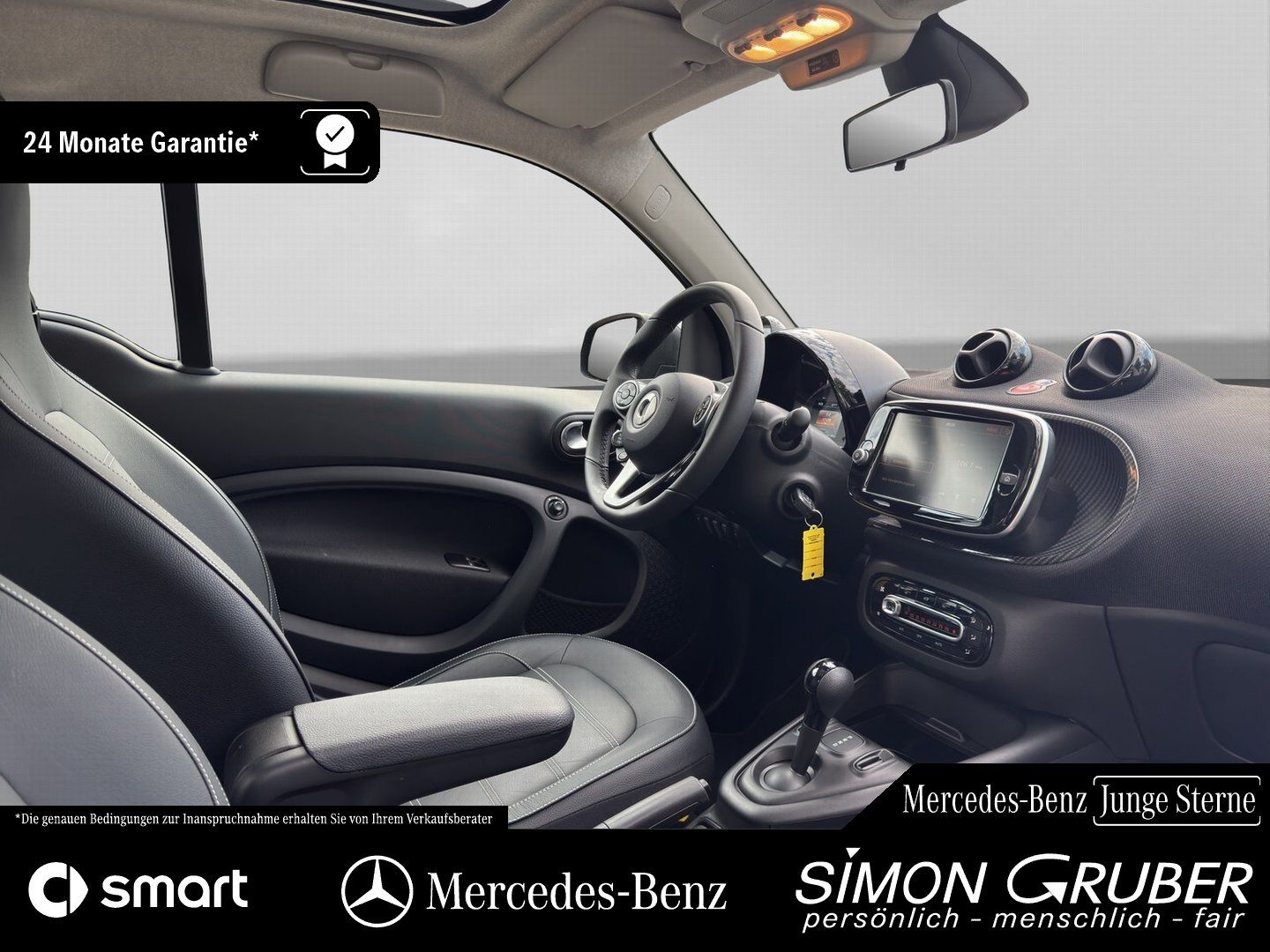 Fahrzeugabbildung Smart Smart fortwo EQ Prime Premium Leder Carbon