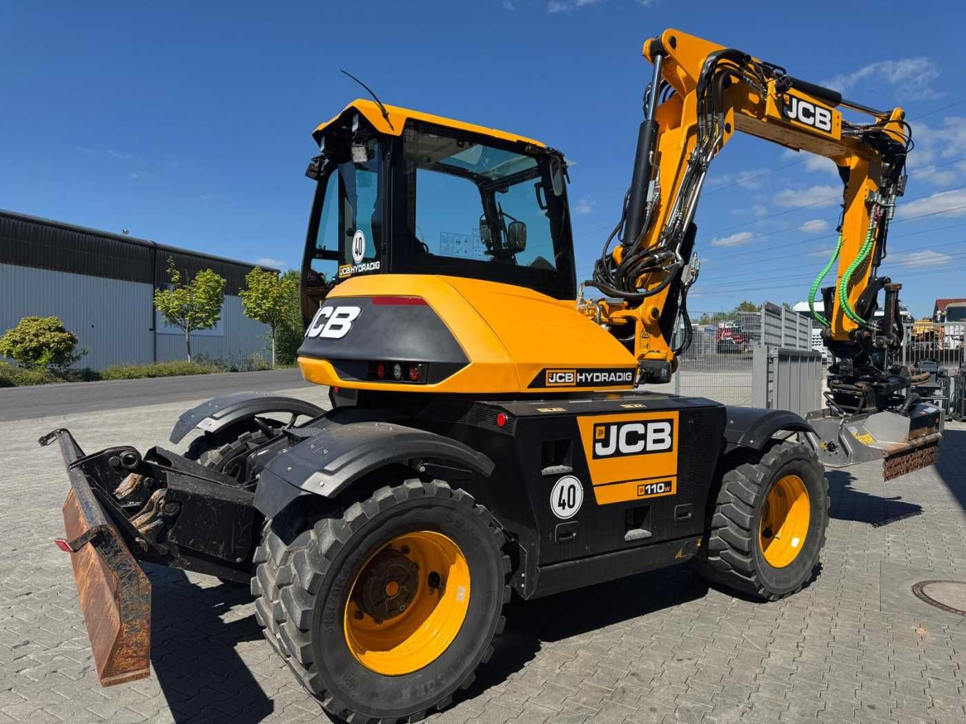 Fahrzeugabbildung JCB Hydradig HD 110WT / 2021 / 516h! / Tiltrotator
