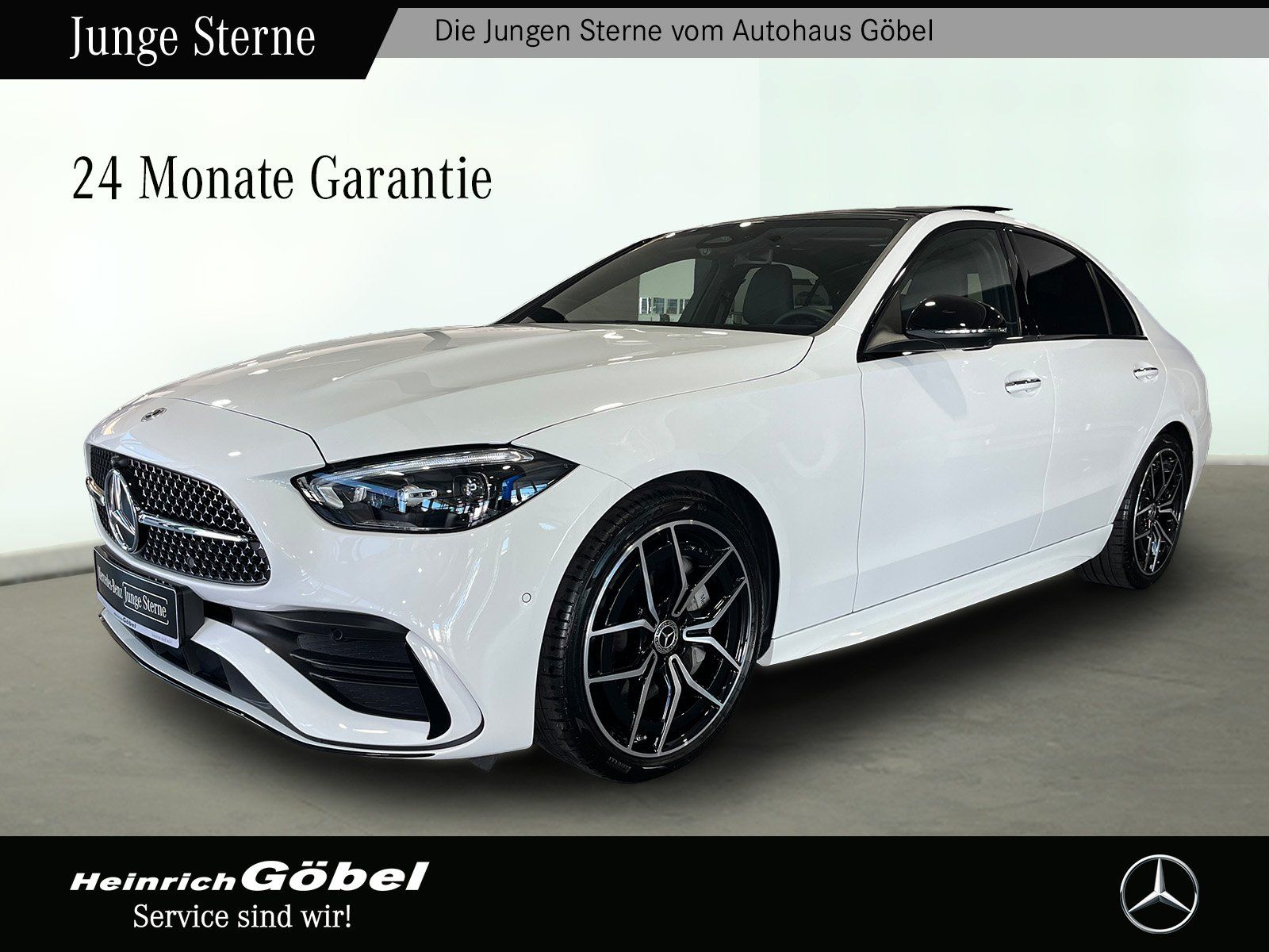 Fahrzeugabbildung Mercedes-Benz C 300 AMG+PANO+BURMESTER+NIGHT+360°+DIGITAL.L