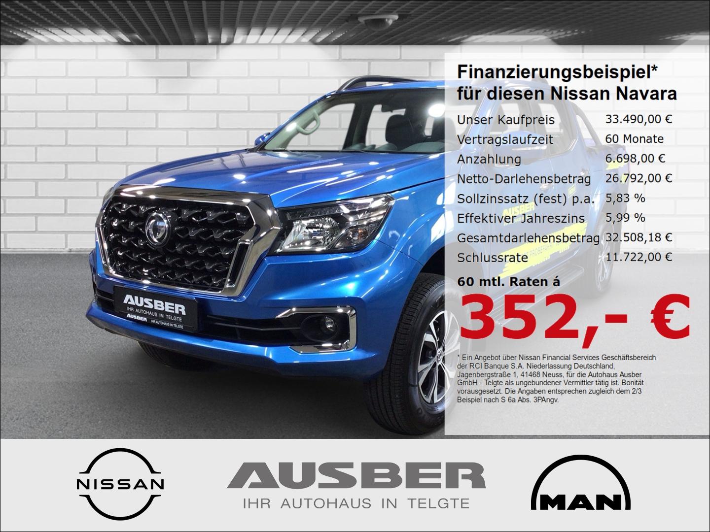 Nissan Navara DONGFENG DFM RICH6 inkl. Anhängerkuppl. m