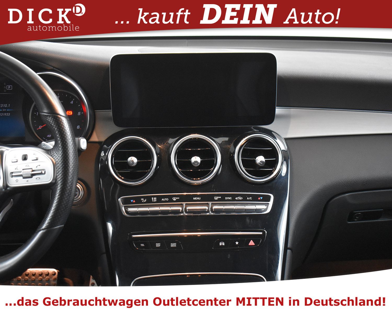 MERCEDES-BENZ GLC220d 4M AMG LIne MEMO+KAM+ACC+LED+NAVI+LEDER+ - Image 14