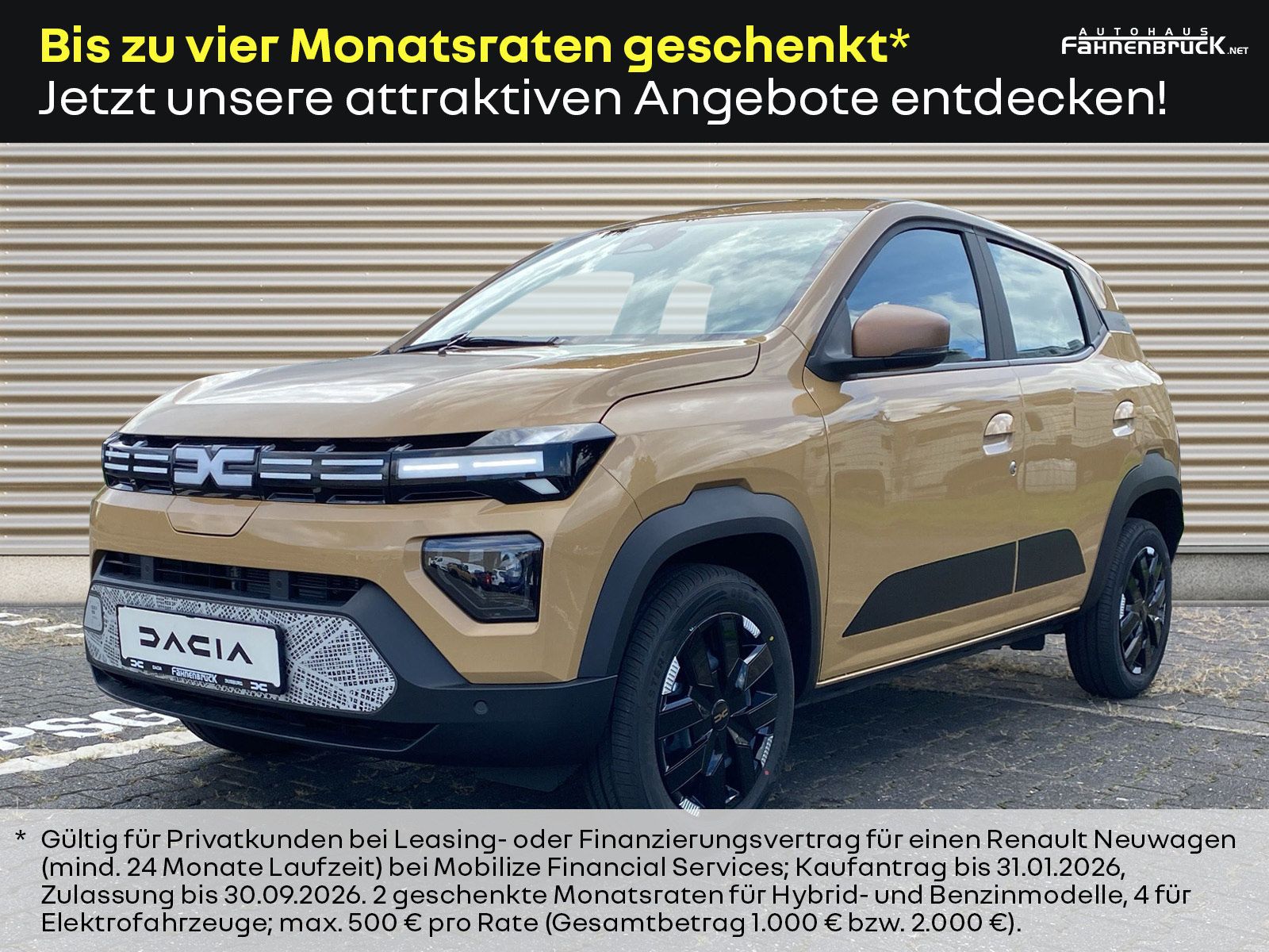 Dacia Spring Extreme ELECTRIC 65 Navi PDC Rückfahrkam.