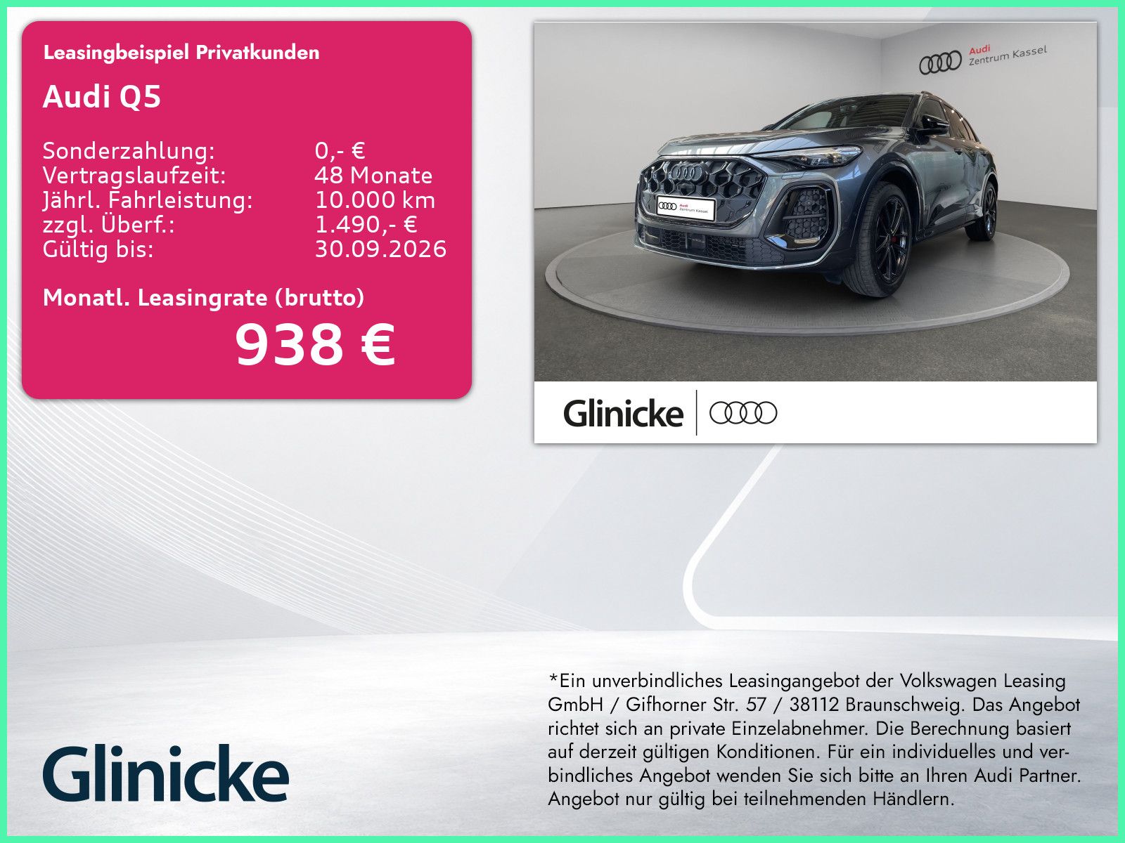 Audi Q5 SUV TDI qu. S line Matrix Pano HuD AHK B&O