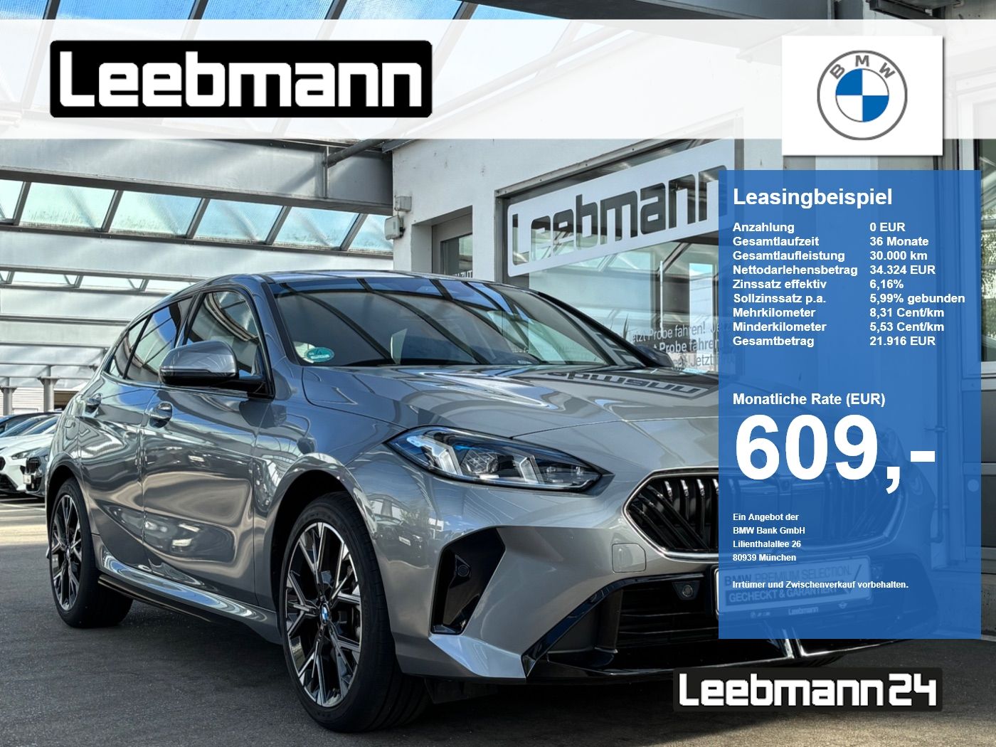 BMW 123 xDrive M-Sport Pano HK 0,49% foto 1